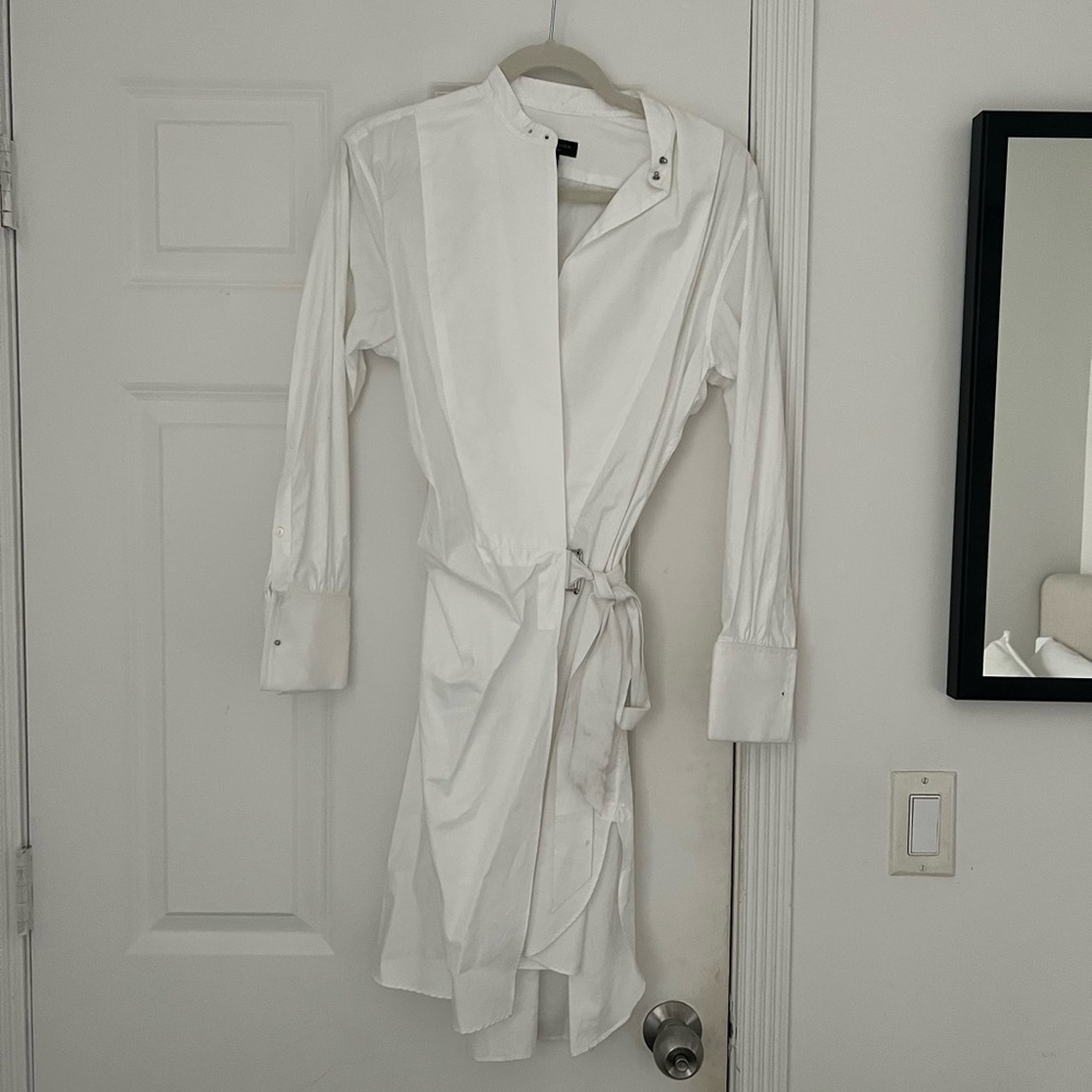 Rag & Bone White Shirt Dress